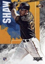 2019 Topps Fire Base Set Chris Shaw #36 card