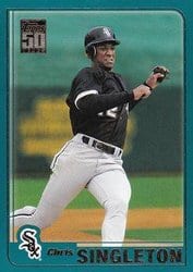 2001 Topps Base Set Chris Singleton #11 card