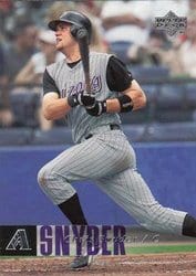 2006 Upper Deck Base Set Chris Snyder #22 card