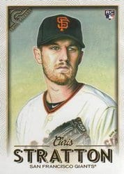 2018 Topps Gallery Base Set Chris Stratton #8 card