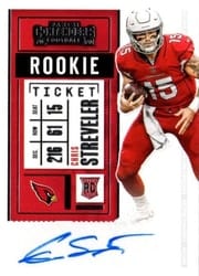 2020 Panini Contenders Base Set Chris Streveler #266 card