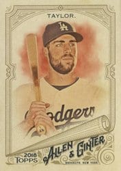 2018 Topps Allen & Ginter Base Set Chris Taylor #6 card