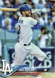 2018 Topps Base Set Chris Taylor #369 card