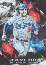 2018 Topps Fire Base Set Chris Taylor #161 card