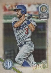 2018 Topps Gypsy Queen Base Set Chris Taylor #76 card