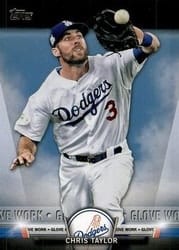 2018 Topps Topps Salute (Series Two) Chris Taylor #S-98 card