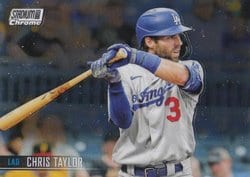 2021 Stadium Club Chrome Base Set Chris Taylor #370 card
