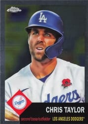 2022 Topps Chrome Platinum Anniversary Base Set Chris Taylor #482 card