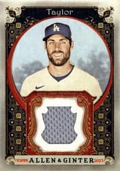 2023 Topps Allen & Ginter Relics (Pattern B) Chris Taylor #AGRB-CT card