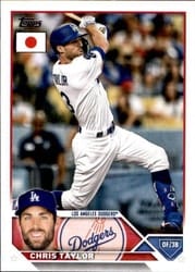 2023 Topps Japan Edition Base Set Chris Taylor #25 card