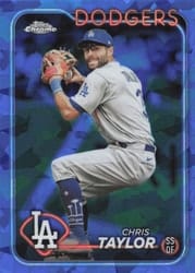 2024 Topps Chrome Sapphire Edition Base Set Chris Taylor #246 card