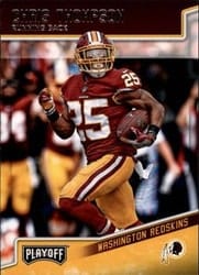 2018 Panini Playoff Base Set Chris Thompson #198 card
