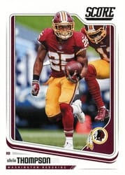 2018 Score Base Set Chris Thompson #327 card