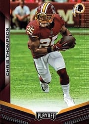 2019 Panini Playoff Base Set Chris Thompson #111 card