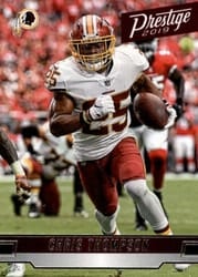 2019 Panini Prestige Base Set Chris Thompson #117 card
