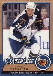 2008-09 O-Pee-Chee Base Set Chris Thorburn #308 card
