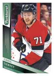 2019-20 Parkhurst Base Set Chris Tierney #129 card