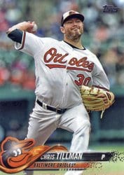 2018 Topps Base Set Chris Tillman #5 card