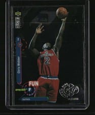 1995-96 Collector's Choice Base Set Chris Webber #194 card
