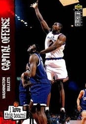1995-96 Collector's Choice Base Set Chris Webber #394 card