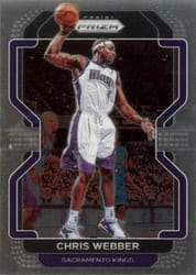 2021-22 Panini Prizm Base Set Chris Webber #263 card