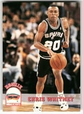 1993-94 Hoops Base Set Chris Whitney #406 card