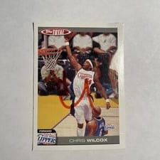 2004-05 Topps Total Base Set Chris Wilcox #219 card
