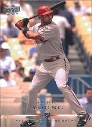 2008 Upper Deck Base Set Chris Young #100 card