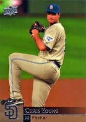 2009 Upper Deck Base Set Chris Young #839 card
