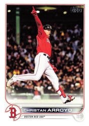 2022 Topps Base Set Christian Arroyo #582 card