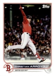 2022 Topps Mini Base Set Christian Arroyo #582 card