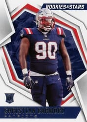 2021 Panini Rookies & Stars Base Set Christian Barmore #156 card