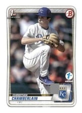 2020 Bowman Draft 1st Edition Christian Chamberlain #BD-84 card