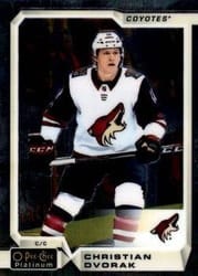 2018-19 O-Pee-Chee Platinum Base Set Christian Dvorak #41 card