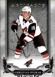 2018-19 Upper Deck Artifacts Base Set Christian Dvorak #93 card