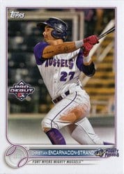 2022 Topps Pro Debut Base Set Christian Encarnacion-Strand #PD-51 card
