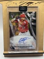 2024 Topps Chrome Black Super Futures Autographs Christian Encarnacion-Strand #SFA-CES card