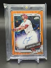 2024 Topps Cosmic Chrome Autographs Christian Encarnacion-Strand #CCA-CE card