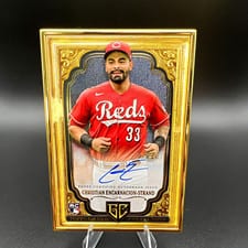 2024 Topps Gilded Collection Gallery of Gold Autographs Christian Encarnacion-Strand #GOG-CE