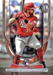 2024 Topps Tribute Base Set Christian Encarnacion-Strand #96 card