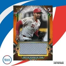 2024 Topps Triple Threads Single Jumbo Relics Christian Encarnacion-Strand #SJR-CES card
