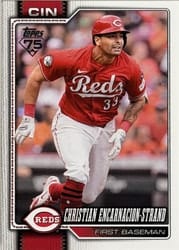 2026 Topps Base Set Christian Encarnacion-Strand #376 card