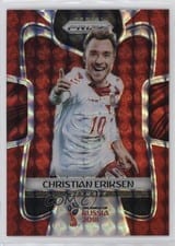 2018 Panini Prizm World Cup Christian Eriksen #266 card