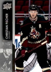 2021-22 Upper Deck Base Set Christian Fischer #258 card