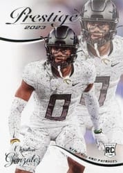 2023 Panini Prestige Base Set Christian Gonzalez #319 card