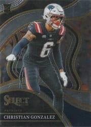 2023 Panini Select Base Set Christian Gonzalez #286 card