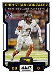 2023 Score Base Set Christian Gonzalez #381 card
