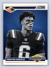 2024 Score The Franchise Christian Gonzalez #22 card