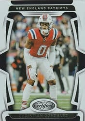 2025 Panini Certified Base Set Christian Gonzalez #69 card