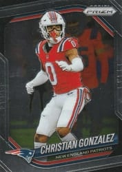 2025 Panini Prizm Base Set Christian Gonzalez #176 card